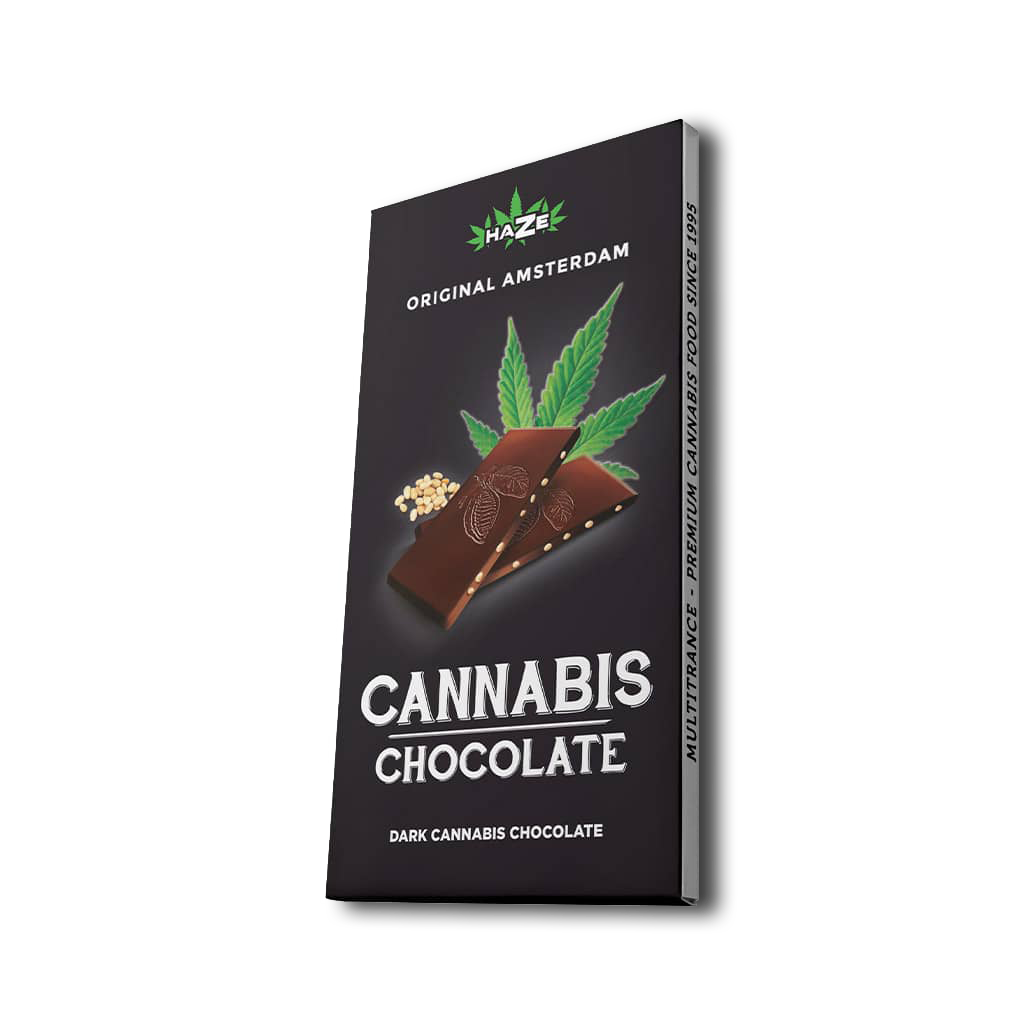 Cannabis Chocolate - Haze - Chocolat Noir