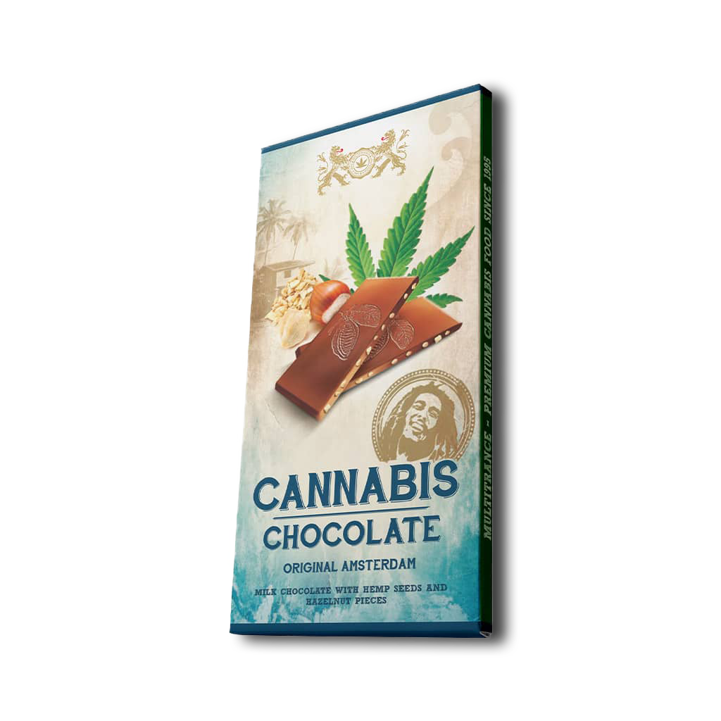 Cannabis Chocolate - Haze - Chocolat au lait & noisettes