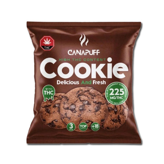 COOKIES THC 225mg - Canapuff - Chocolat
